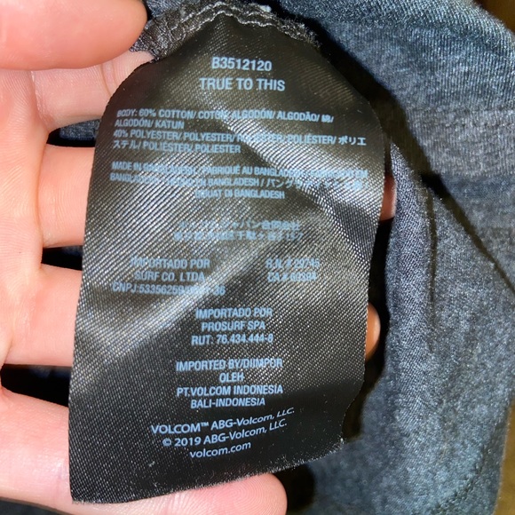 Volcom Large Dark Grey - Picture 4 of 7